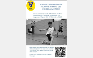 TOURNOIS INTERNES JEUNES