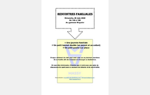 Rencontres familiales au gymnase Mogador
