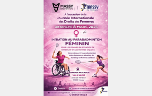 Mogador - initiation au badminton et parabadminton féminin
